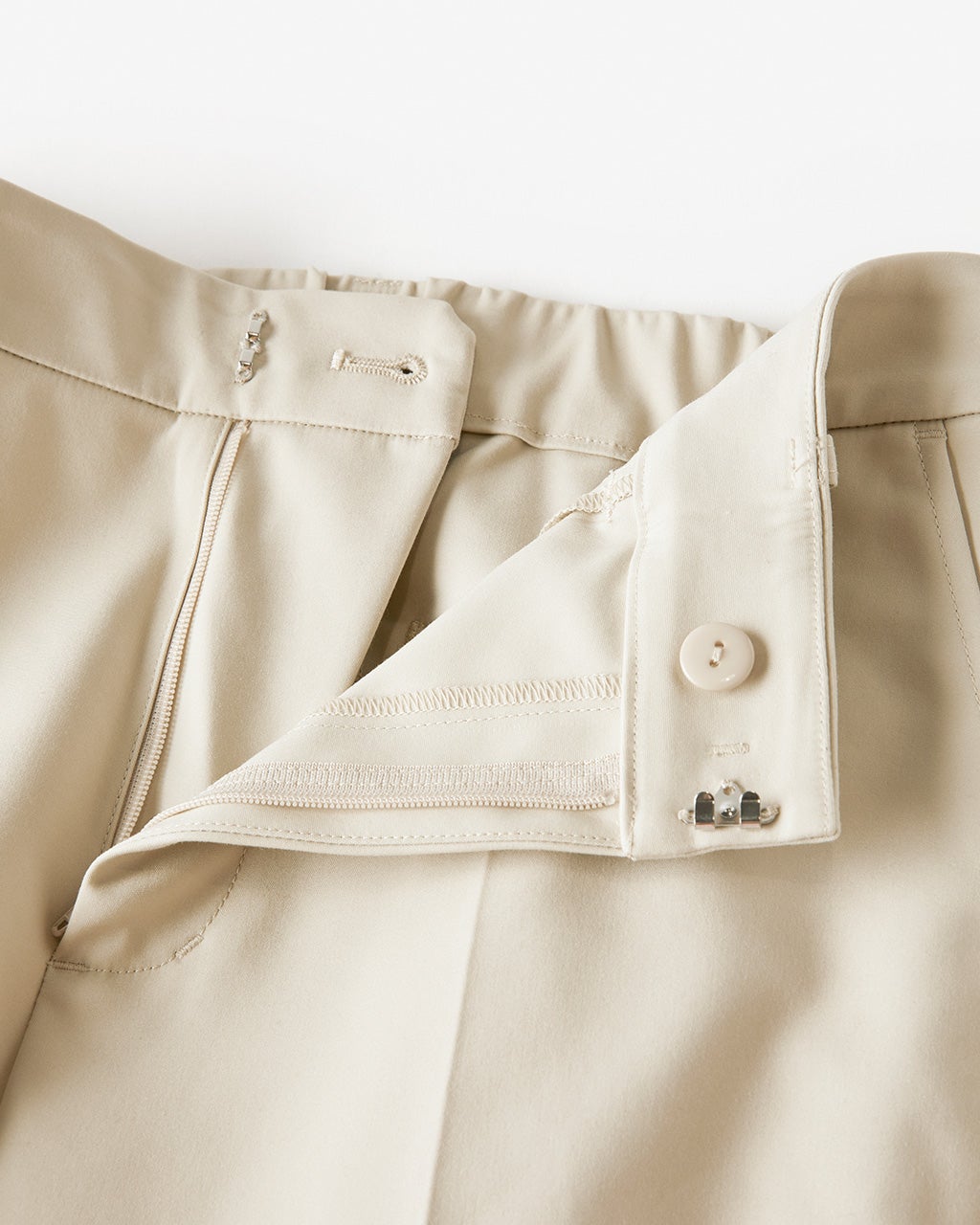 二重織コットンストレッチ・ストレート／63cm/40代50代からの