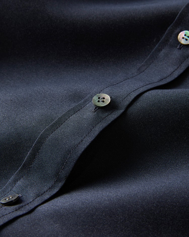 オーガンジー・シャツブラウス 詳細画像 ネイビー 2