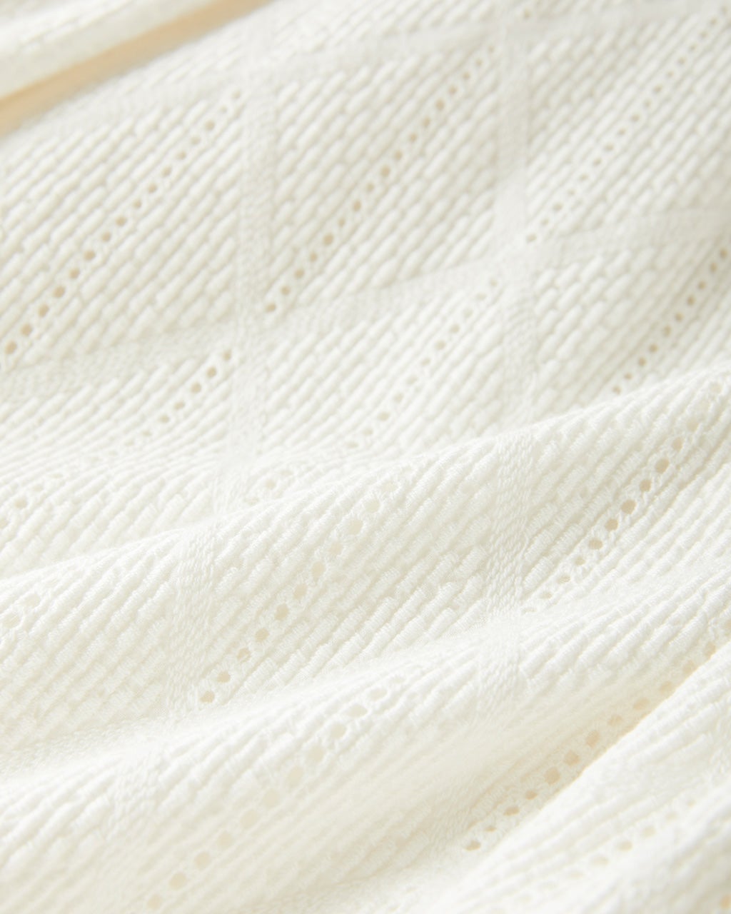 カットワークレース・タックフレアスカート/DoCLASSE