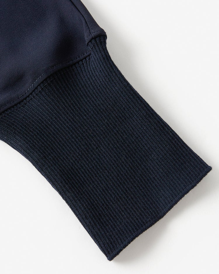 異素材コンビ・ジョーゼットプルオーバー 詳細画像 ミッドナイトブルー 4
