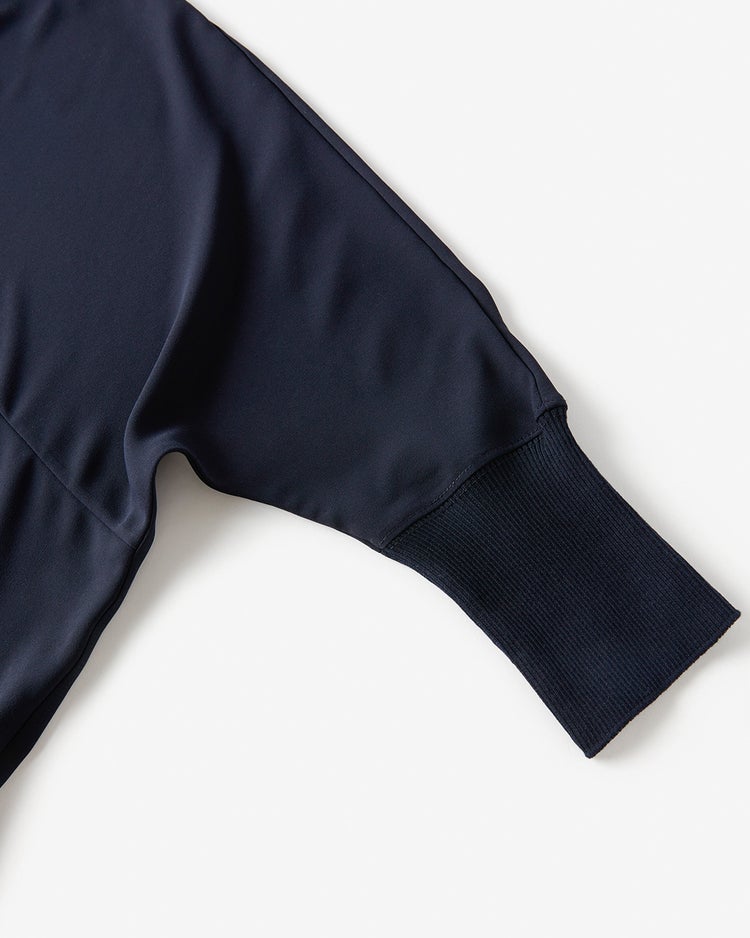 異素材コンビ・ジョーゼットプルオーバー 詳細画像 ミッドナイトブルー 5