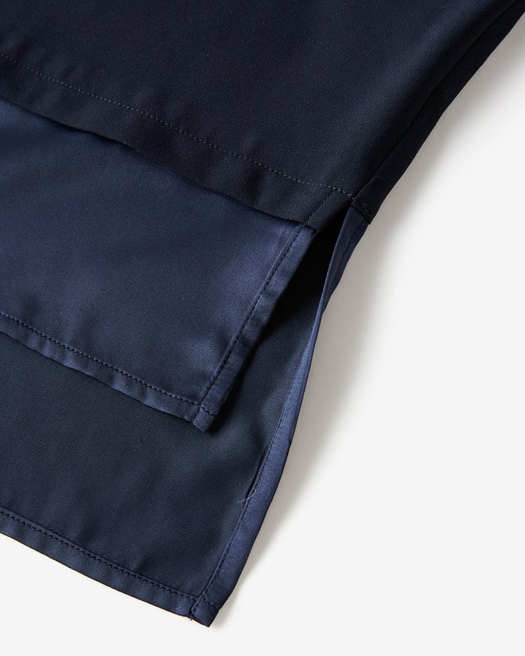 異素材コンビ・ジョーゼットプルオーバー 詳細画像 ミッドナイトブルー 6