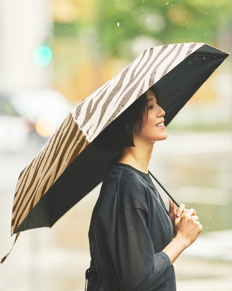 パーフェクトシェード100・折りたたみパラソル 詳細画像 ブラウンマルチ 1