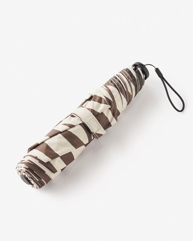 パーフェクトシェード100・折りたたみパラソル 詳細画像 ブラウンマルチ 7