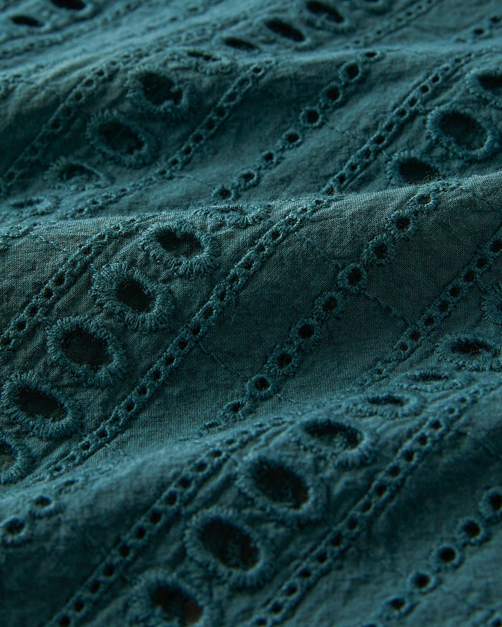 インドコットン・カットワークチュニック/40代50代からの