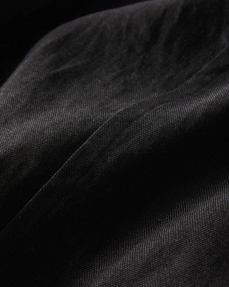 からみ織コットン・羽織りジャケット 詳細画像 ブラック 2