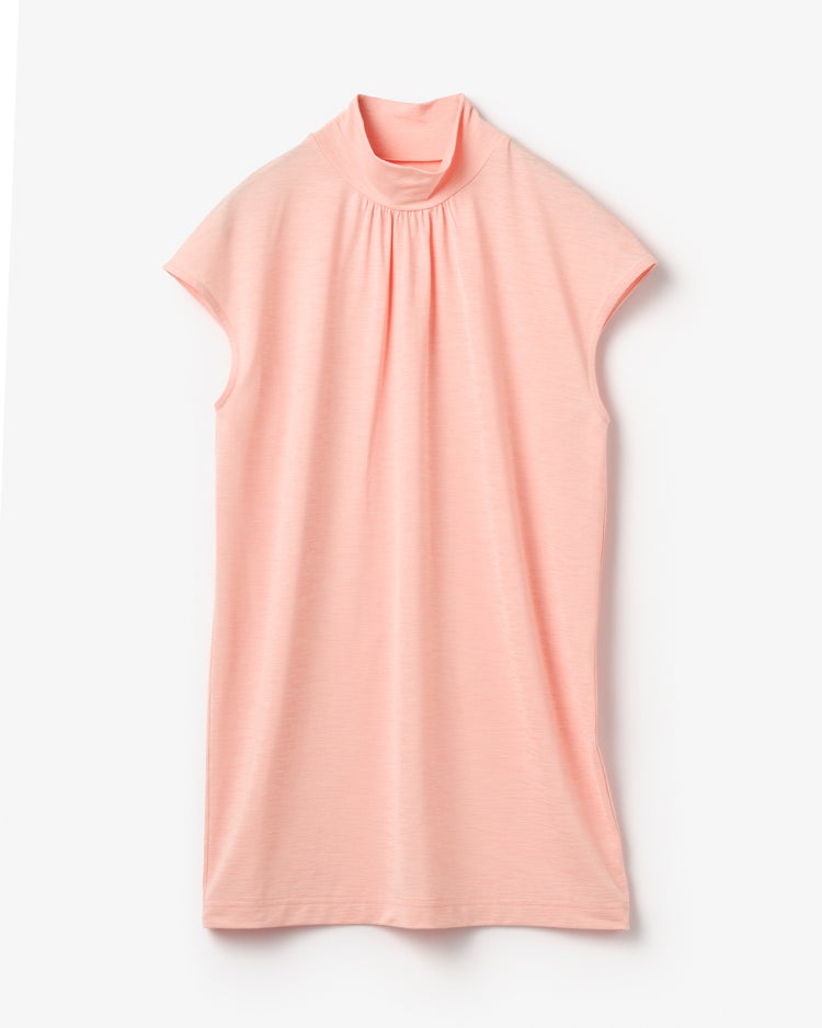 UVスラブ・ハイネックフレンチトップス 詳細画像 ライトコーラル 3