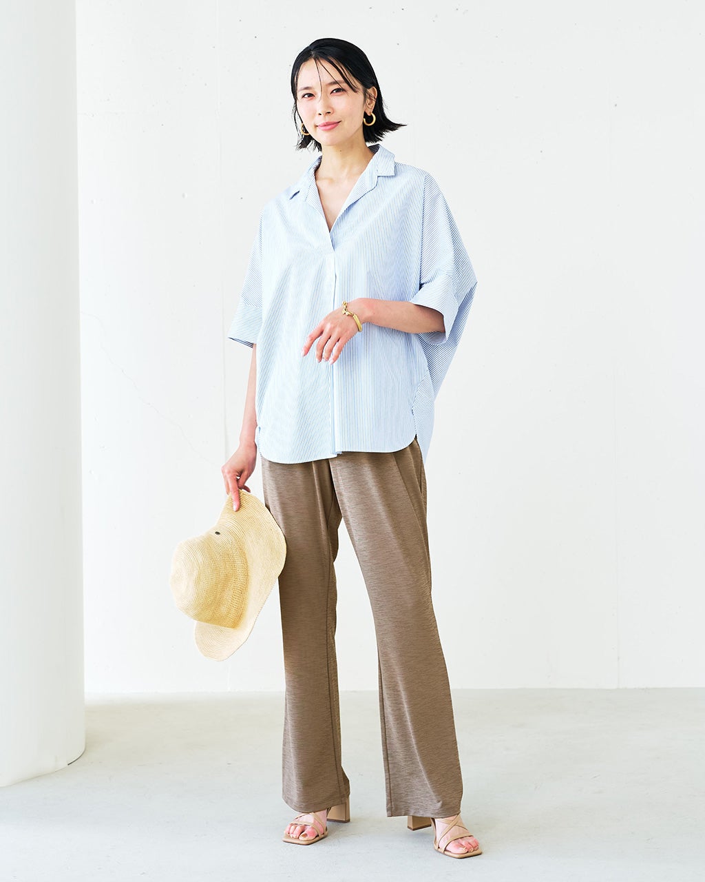 【美品】DoCLASSE ゴーストプリント スニード UVスラブ・ジェットセッターズ／パンツ63㎝/DoCLASSE