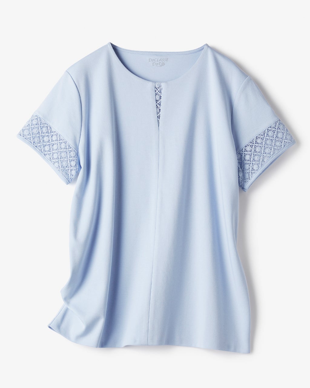 レースデザイン／半袖・ドゥクラッセTシャツ/40代50代からの