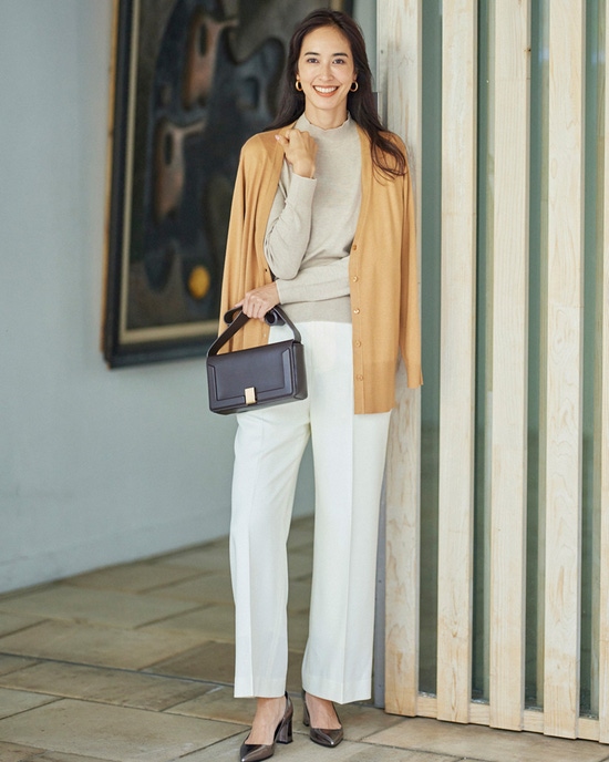 シルクフィール・アンサンブルニット