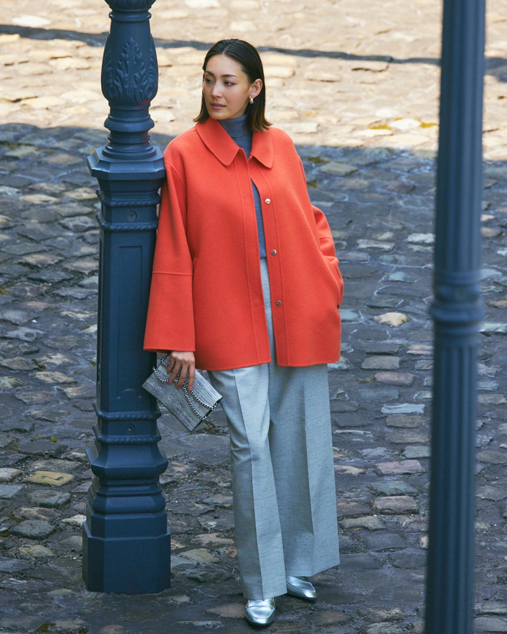 ほぼ未使用✨️23AW　ドゥーズィエムクラス　DadJacketコート　カシミア混 ほぼ未使用✨️23AW ドゥーズィエムクラス DadJacketコート