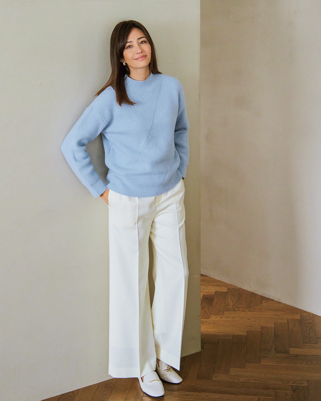 楽天市場】クレージュ COURREGES リブ ニット REEDITION モック