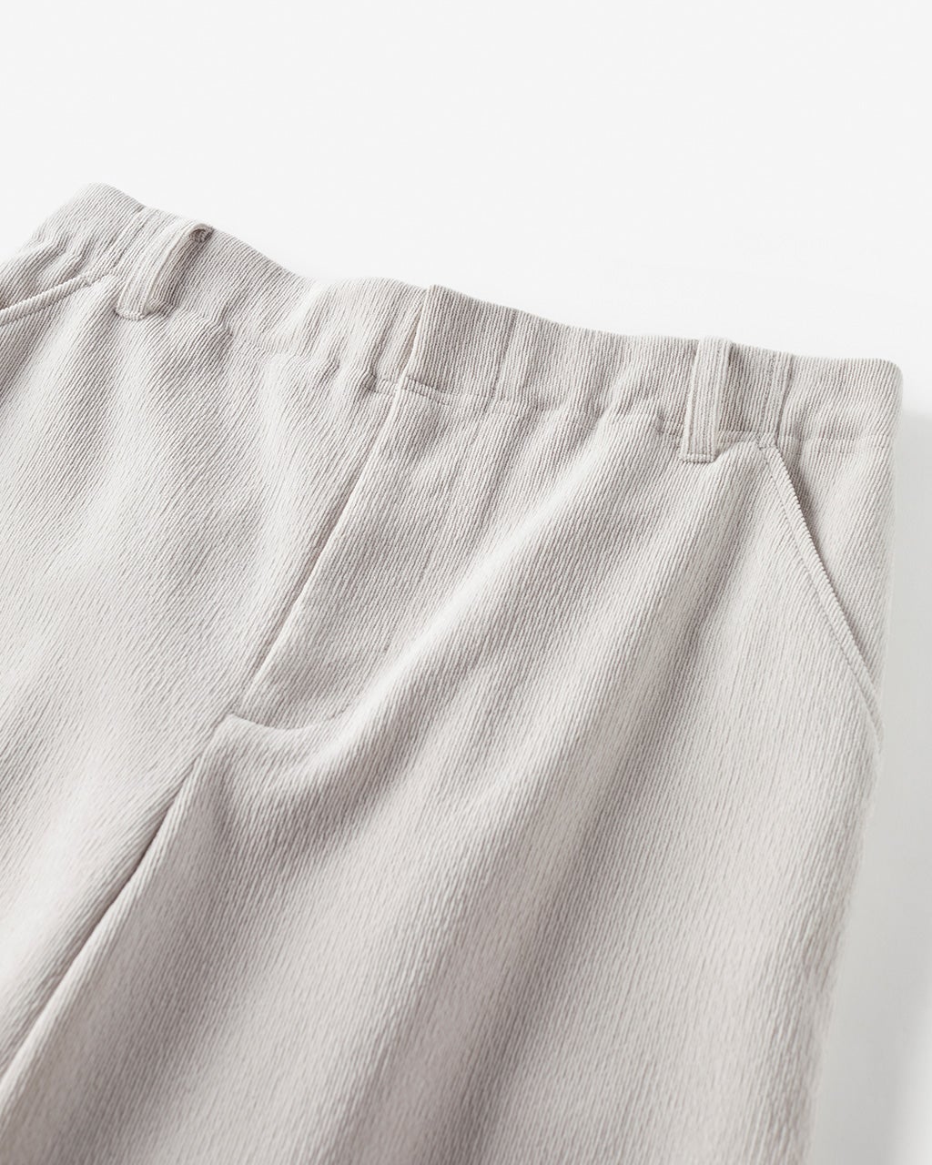 ファインコーデュロイ・ワイドクロップド/40代50代からのレディース