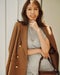 尾州産ミックスウール・ダブルブレストジャケット 詳細画像
