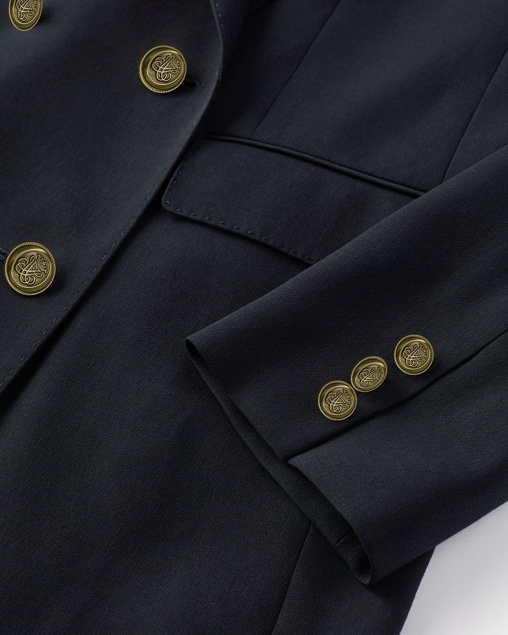 ウール　ダブルブレストコード　Sサイズ OVERSIZED DOUBLE-BREASTED WOOL COAT オーバーサイズ ダブル