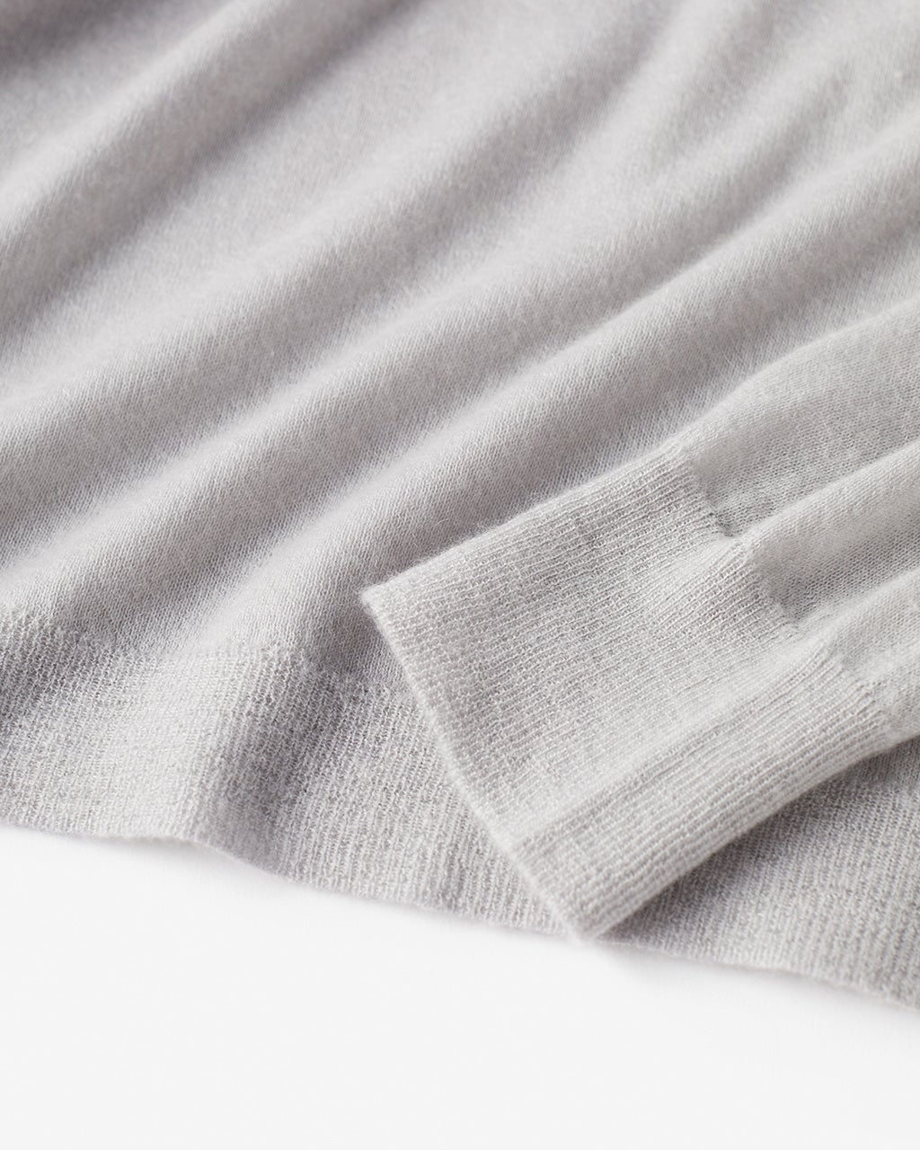 ホワイトミンクXカシミヤ　ショートジレ ホワイトミンクXカシミヤ 両面ショートフードジレ