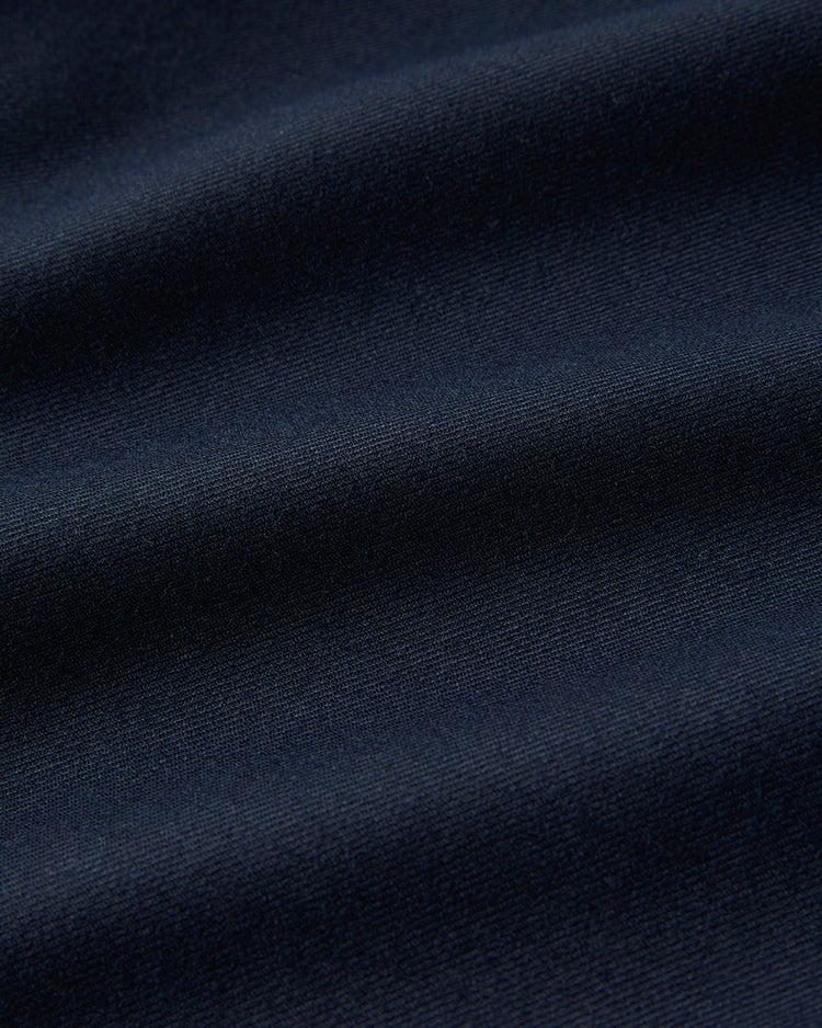 ウールサキソニー・シャツワンピース 詳細画像 ネイビー 6