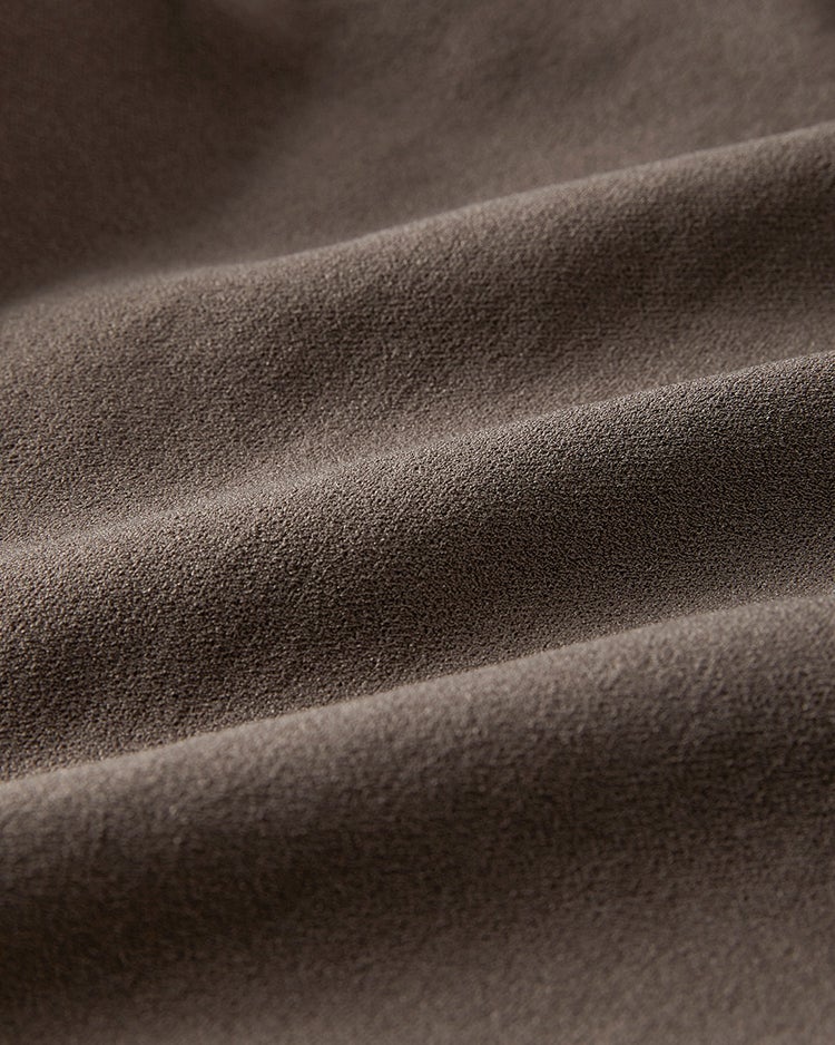 ストレッチジョーゼット・ナロースカート 詳細画像 ブラウングレー 2