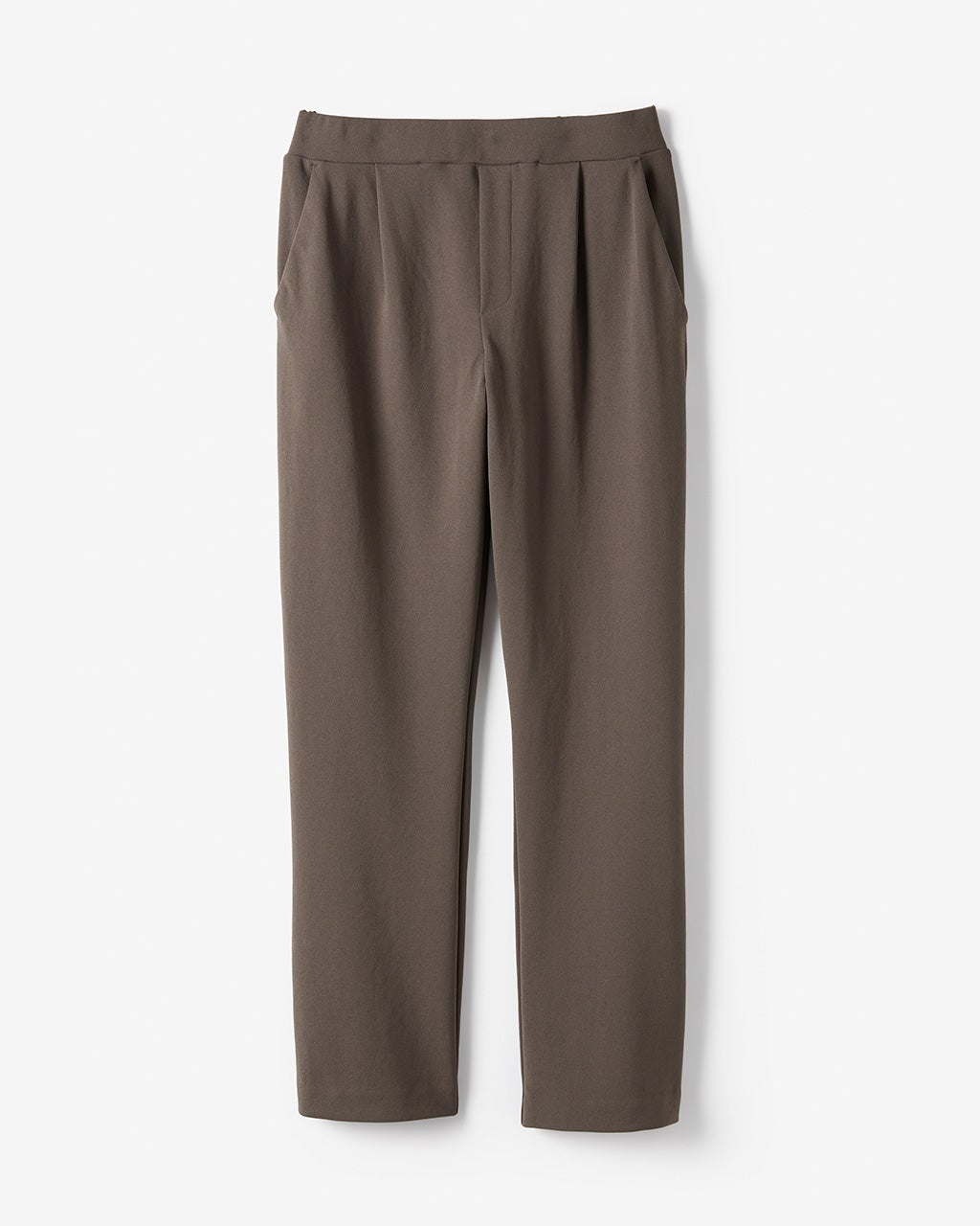 ストレッチジョーゼット・ストレートパンツ/40代50代からの