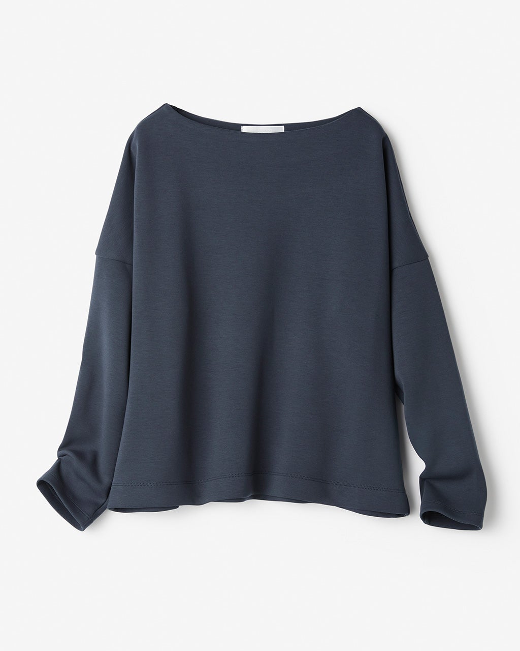 ダンボールニット・ボートネック9分袖/DoCLASSE