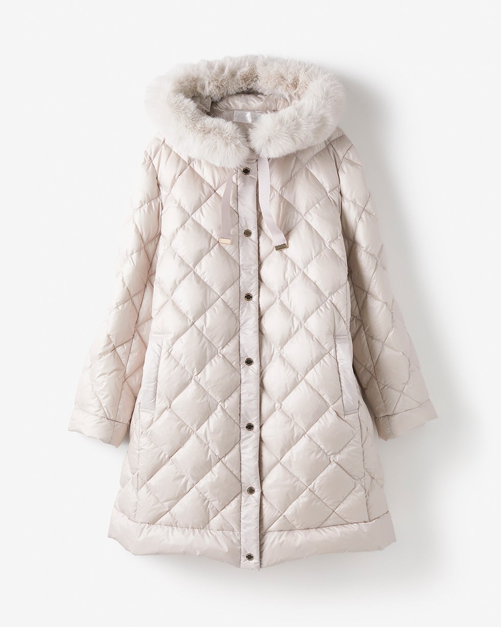 DoCLASSE ドゥクラッセ AIRダウン・エコファーダイヤキルトコート AIRダウン・エコファーダイヤキルトコート/40代50代からのレディース