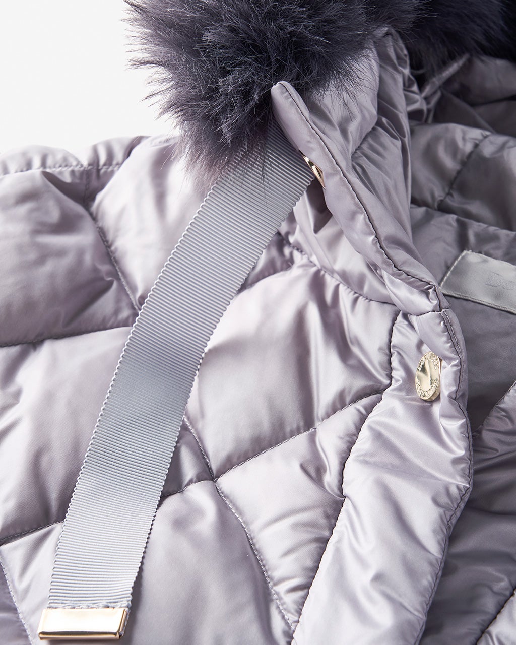 AIRダウン・エコファーダイヤキルトコート/40代50代からのレディース