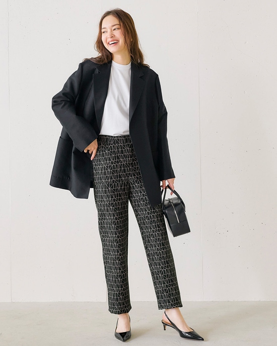 楽暖ベロアストレッチ・ストレート72cm