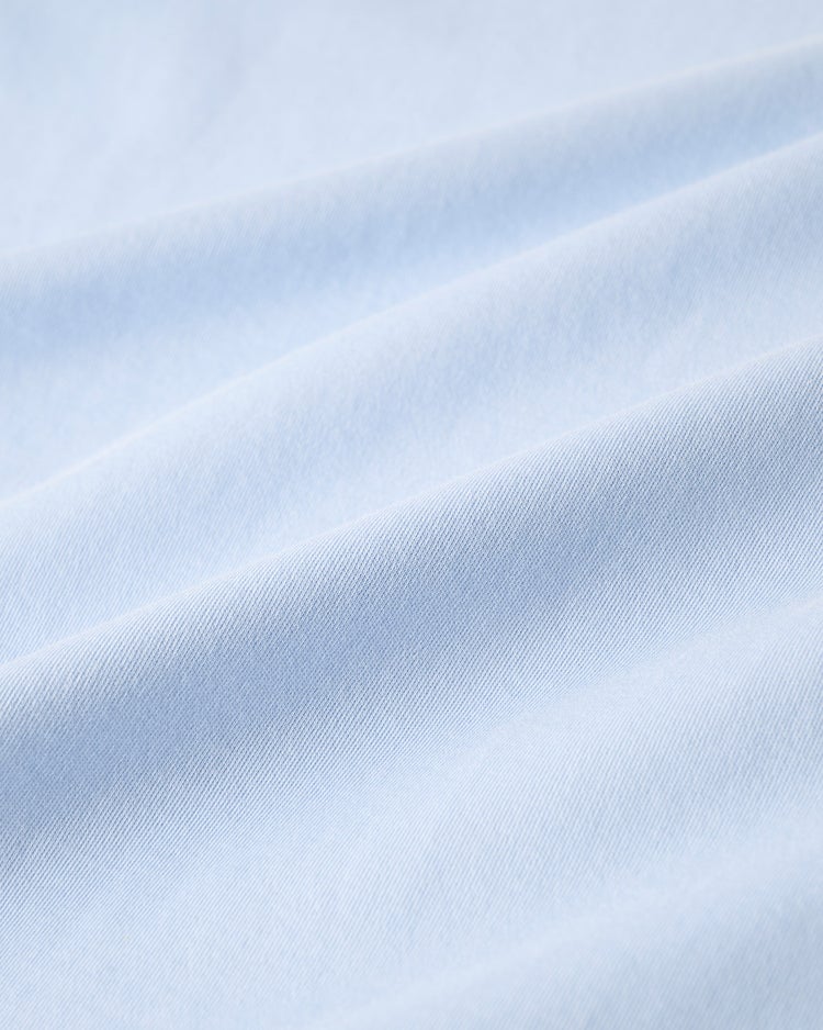 超長綿ハイネック／無地 詳細画像 ペールブルー 2