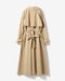 メモリータフタ・ドレストレンチコート 詳細画像