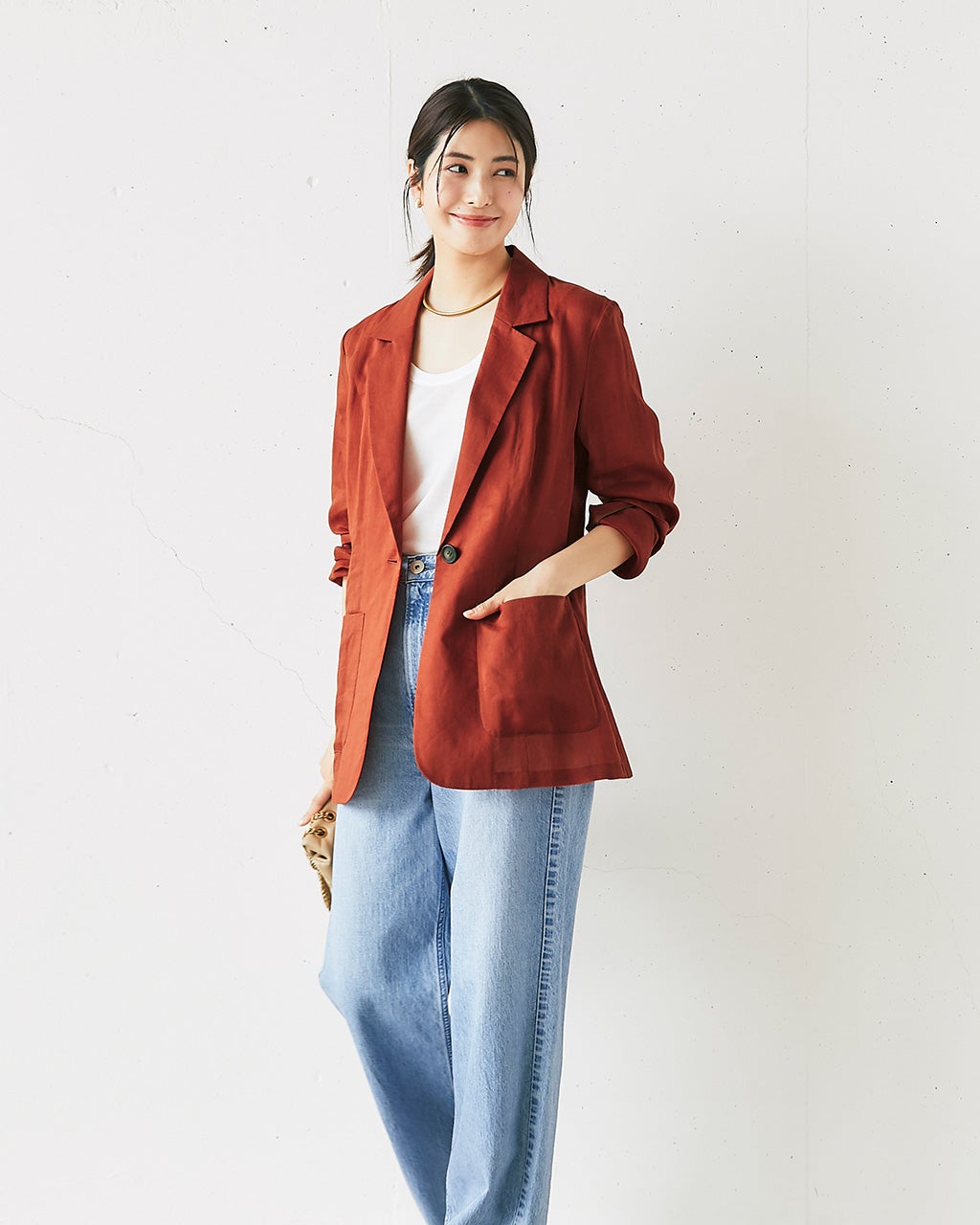 シアーラミー・シングルオーバージャケット/40代50代からの