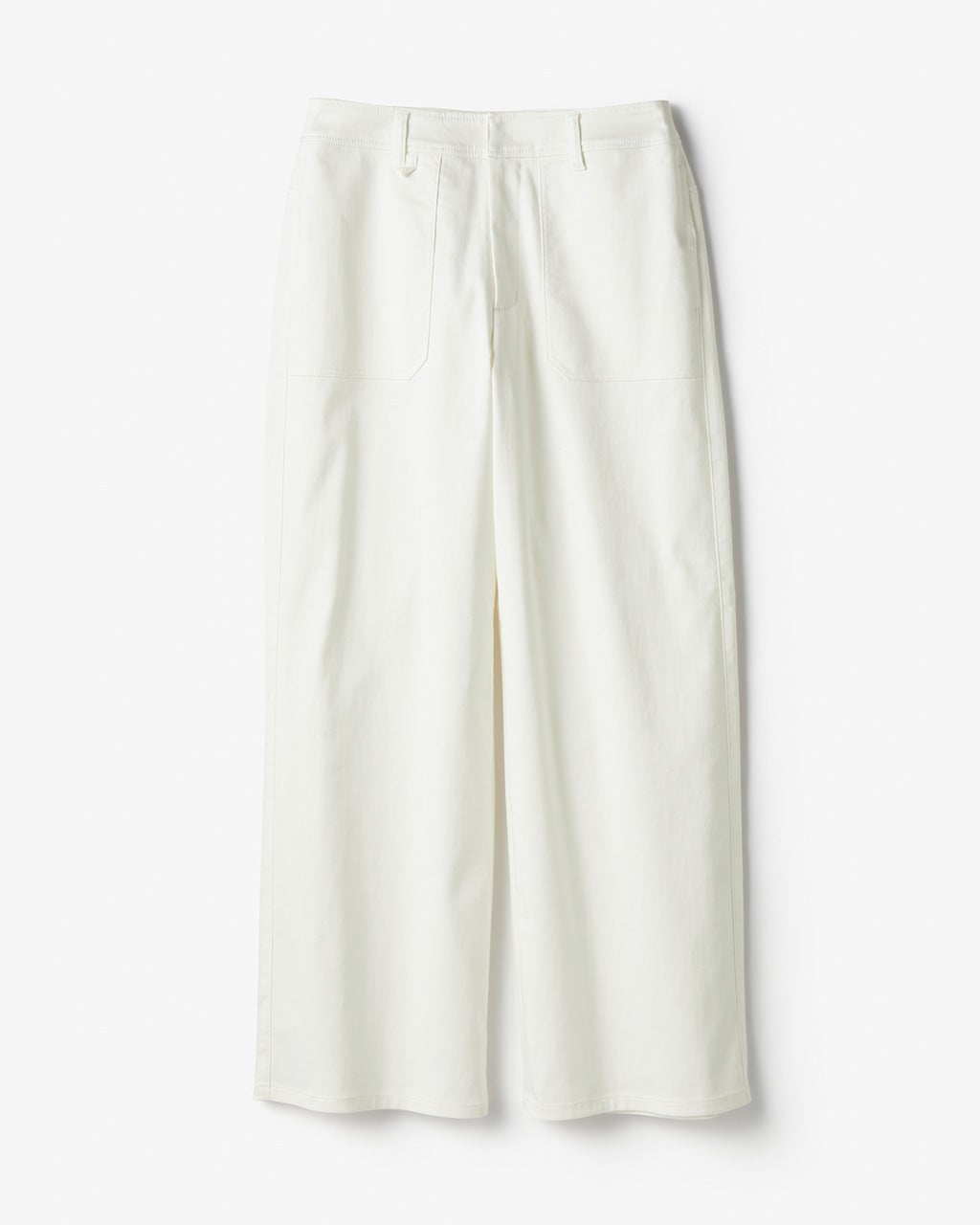 美品　V12 ストレッチ　パンツ　ホワイト セール】【Fizz/フィズ】 ストレッチツイルパンツ(クロップド丈