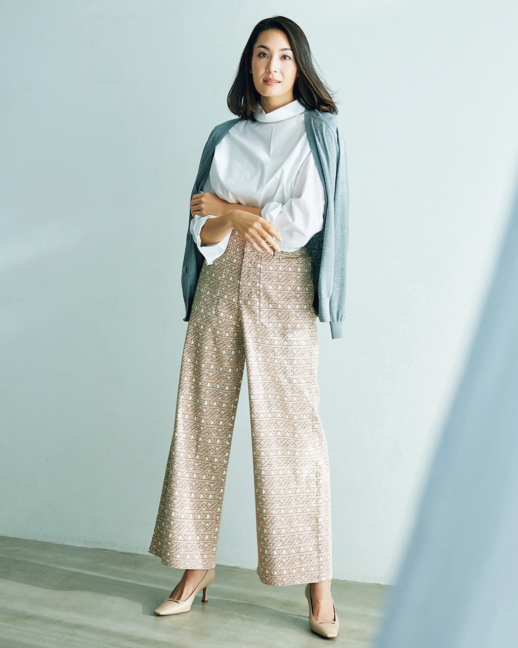 レディース パンツ（柄）一覧/40代50代からのファッション通販