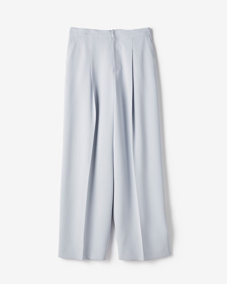 トリアセダブル・ワイドパンツ 詳細画像 ダスティーブルー 5