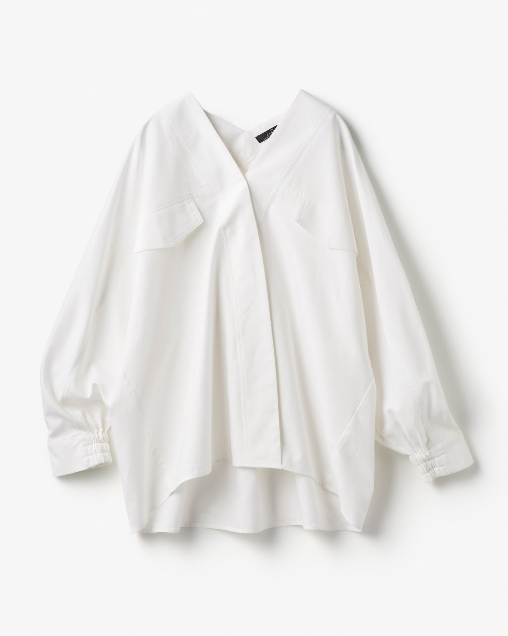 高密度コットン・オーバーブラウス/DoCLASSE