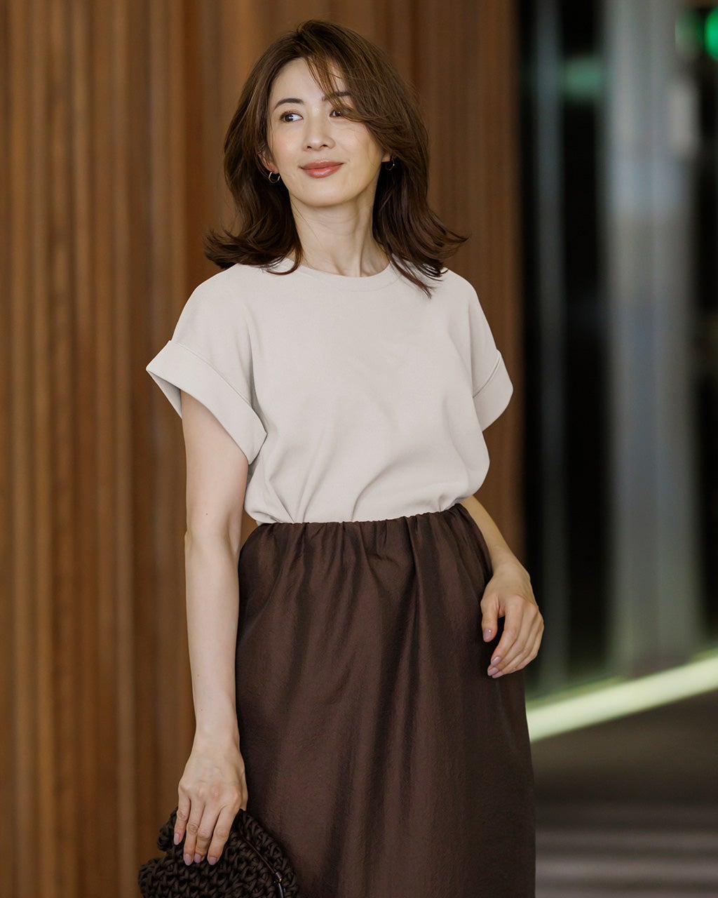 【夏SALE／夏ニット】ドライタッチプルオーバーニット Reflect｜【夏SALE/夏ニット】ドライタッチプルオーバーニット