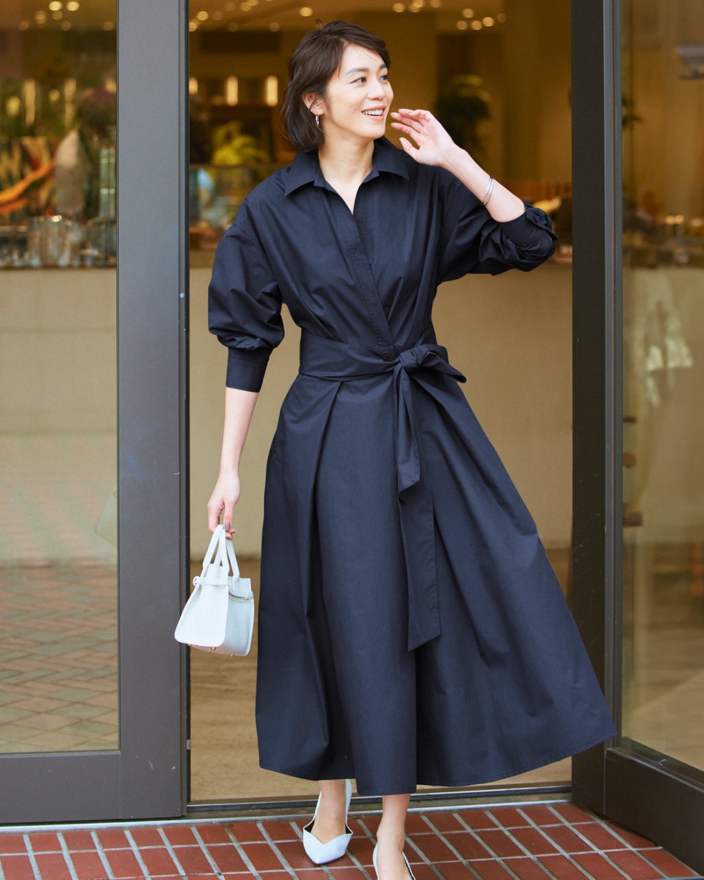 ドルチェ&ガッバーナ シルク ワンピース カシュクールブラウス スリップドレス ドルチェ&ガッバーナ シルク ワンピース カシュクールブラウス
