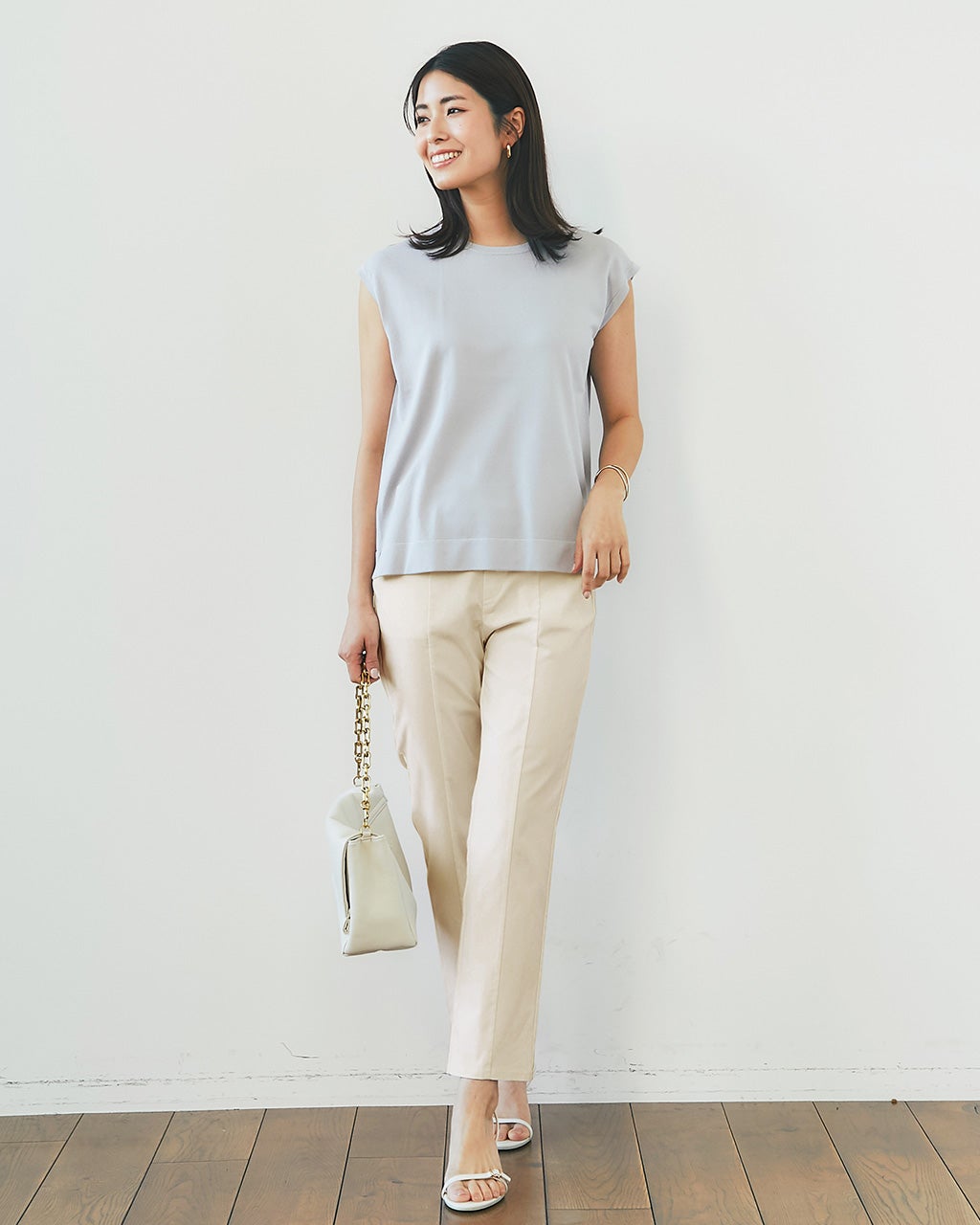 ドライタッチ・センターシームストレート68cm/40代50代からの