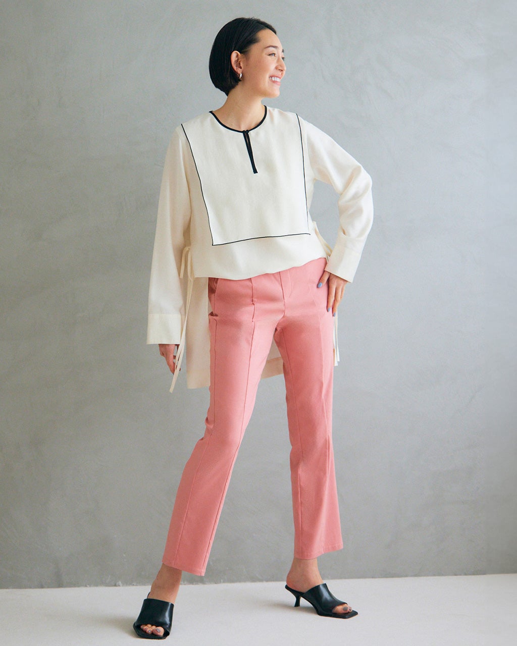 TALLサイズ 〕 ストレッチ ジャケット（34-03JG09-204）｜COMME