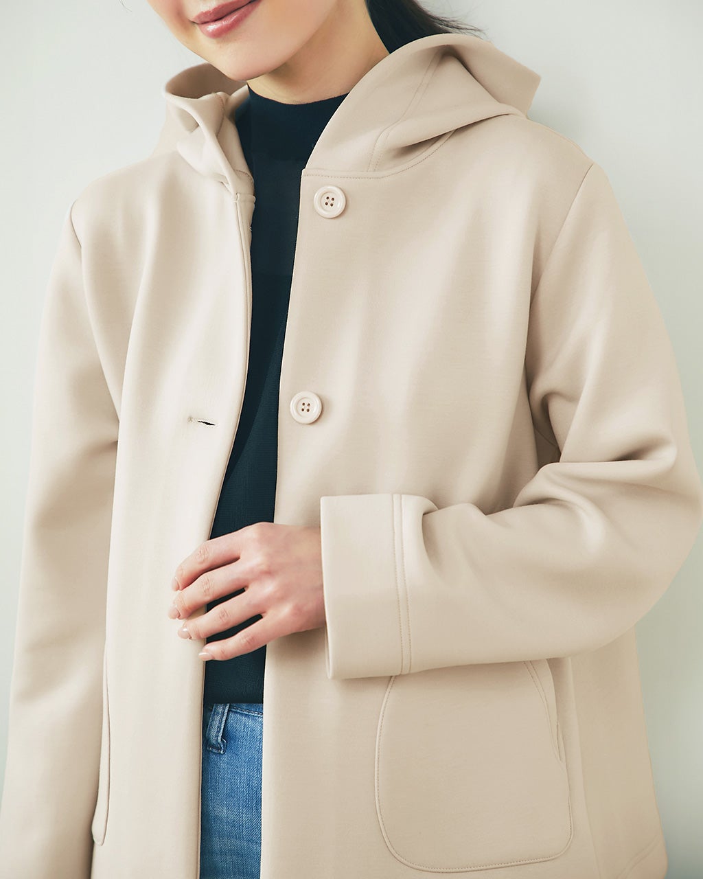 エアーフォルム・フードジャケット/40代50代からのレディース