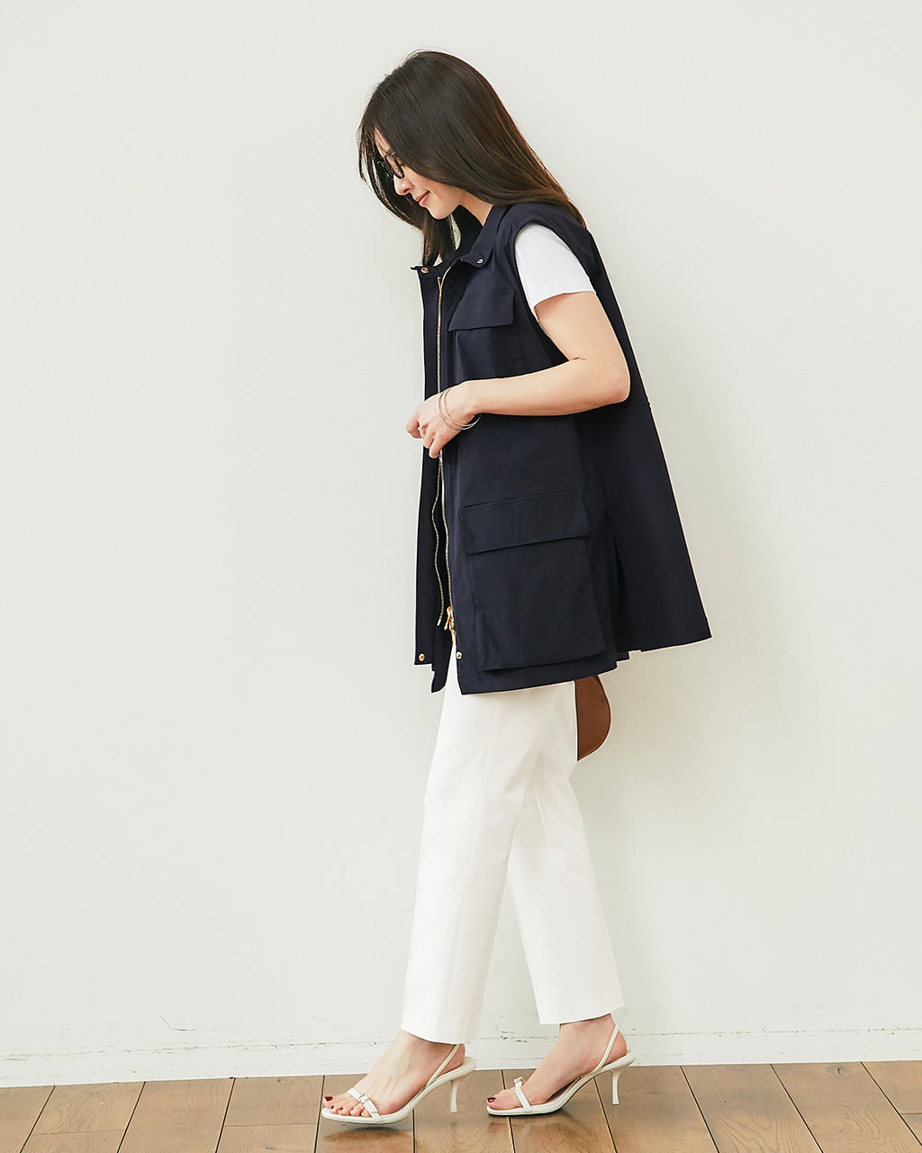 新品 25ss THE CLASSE リモンタナイロン・スタンドカラージレ DoCLASSE - 新品 25ss THE CLASSE リモンタナイロン・スタンド