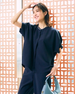 ビューティフォルム・ボリューム袖ブラウス