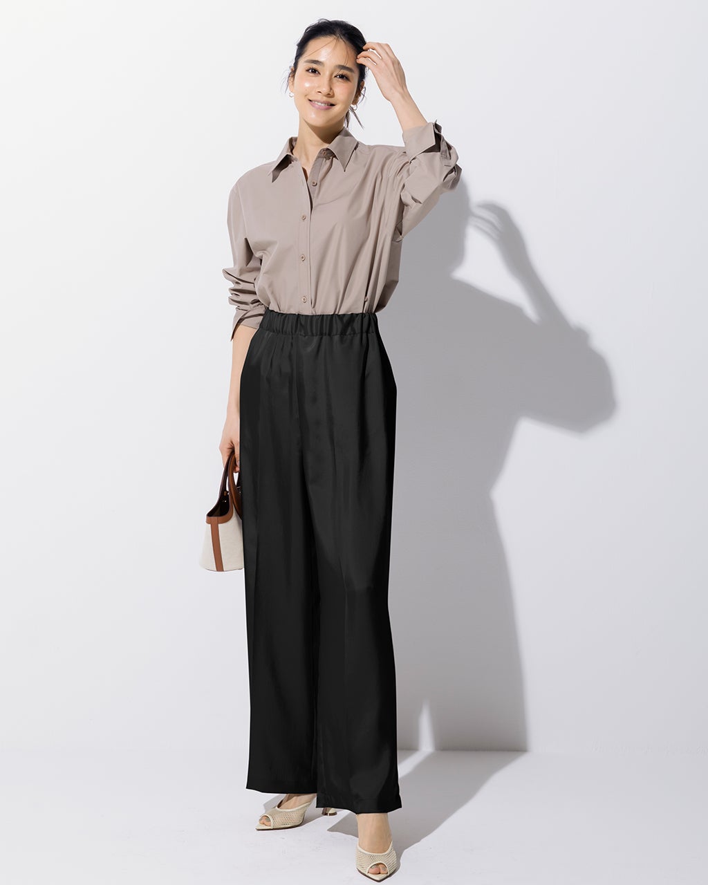 レディース ワイドパンツ/40代50代からのファッション通販 DoCLASSE