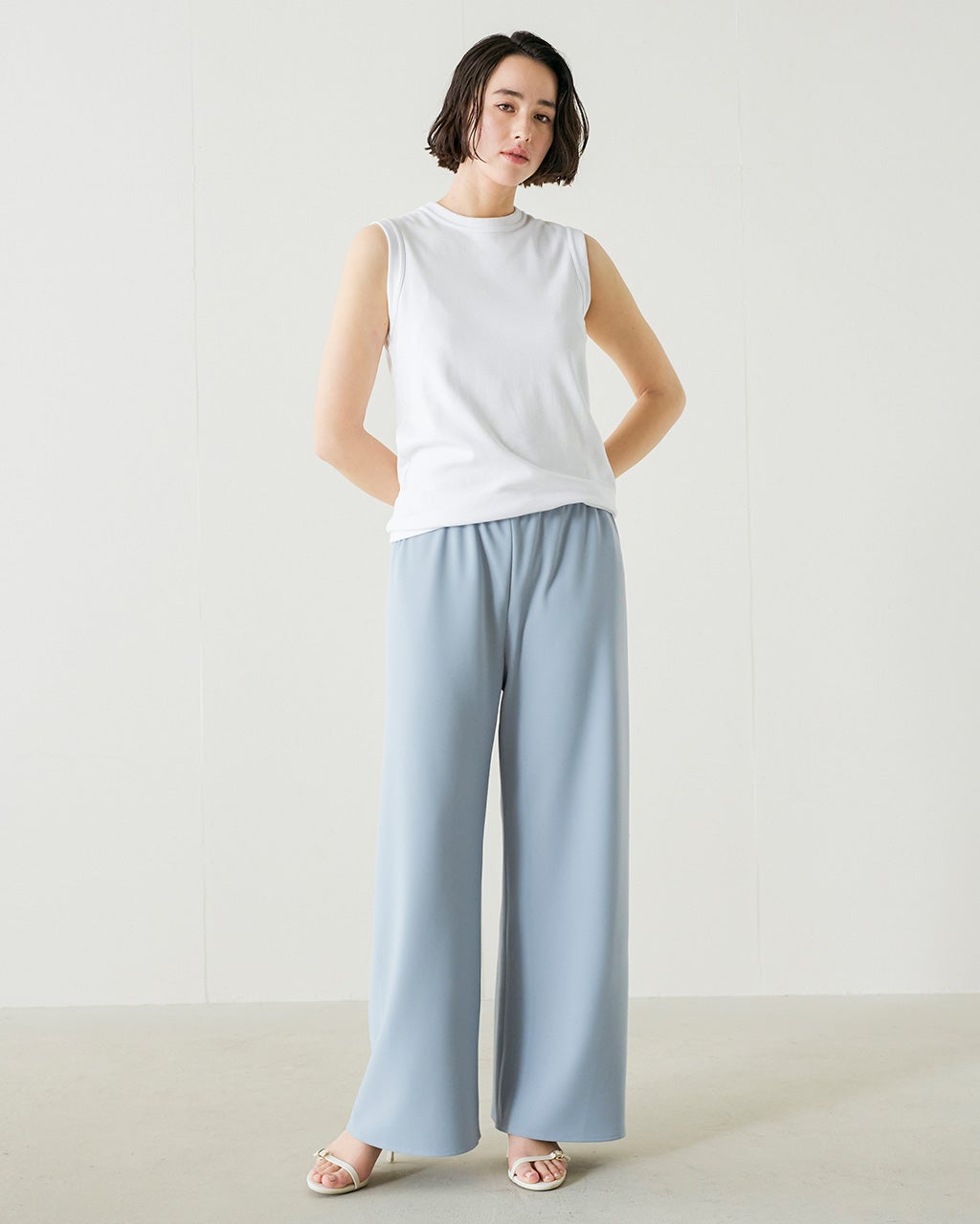 ストレッチバイアス・セミワイド／68cm/40代50代からの