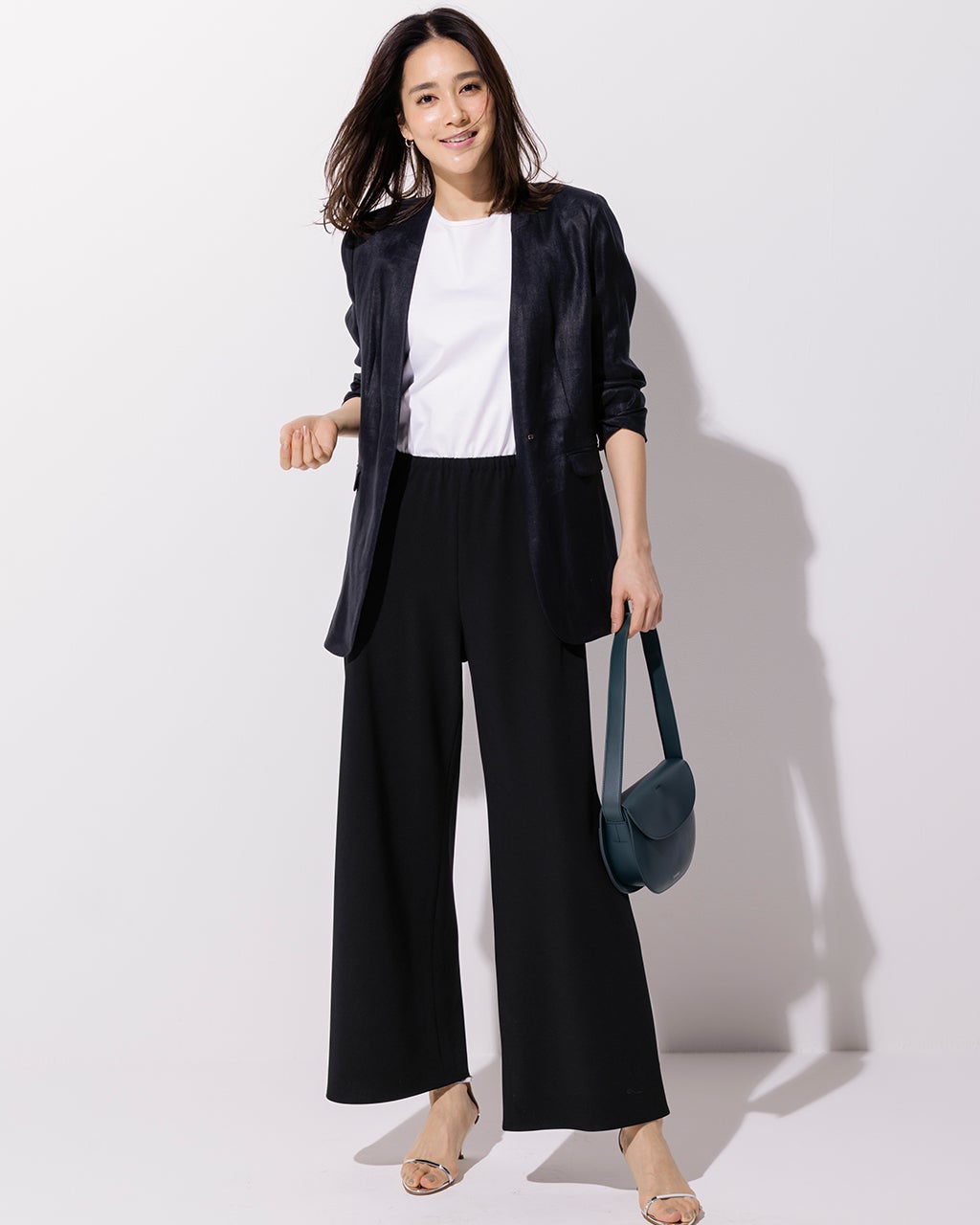 ストレッチバイアス・セミワイド／72cm/40代50代からの