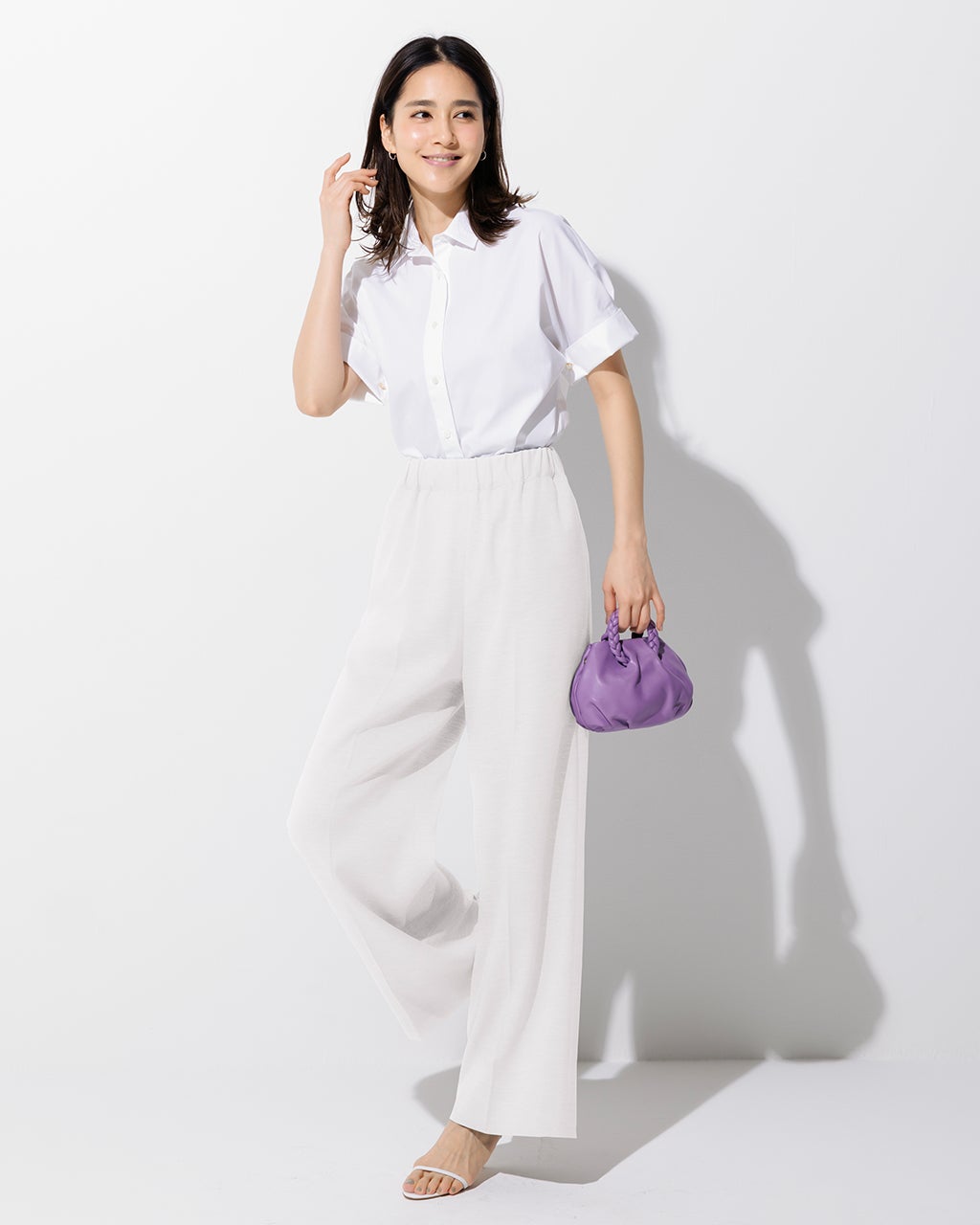 カーゴパンツ レディース ワイドパンツ[品番：ZP000011053