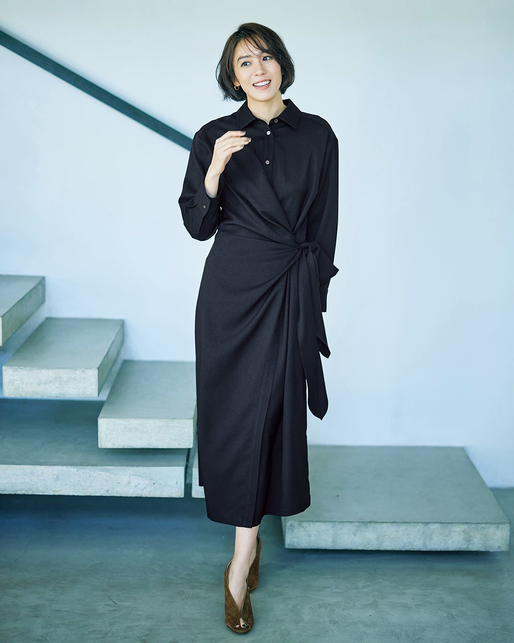 yueqiqi トップス　ワンピース 雪組 白綺華さん CHIRISCELIN 4色レースワンピース 宝塚