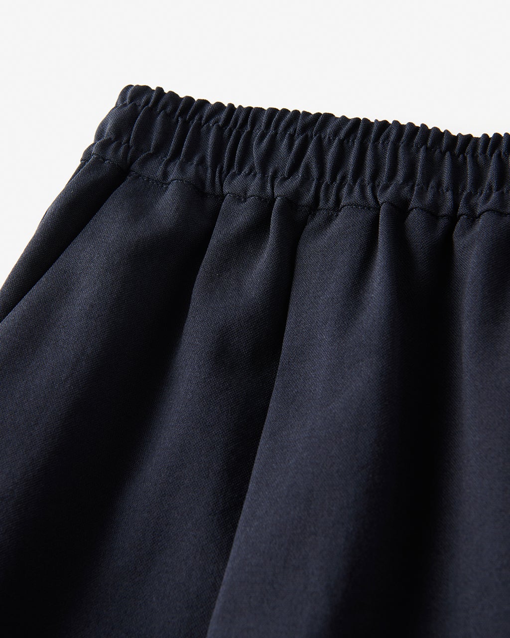 リネンタッチ・タックストレートパンツ68cm/40代50代からの