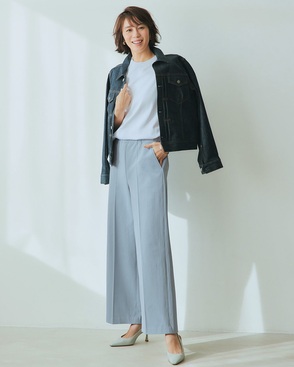 エレッセ　レディース　スーパー　ソフトシェル　テーパード　パンツ　L レディース パンツ アウトレットコーナー/40代50代からの