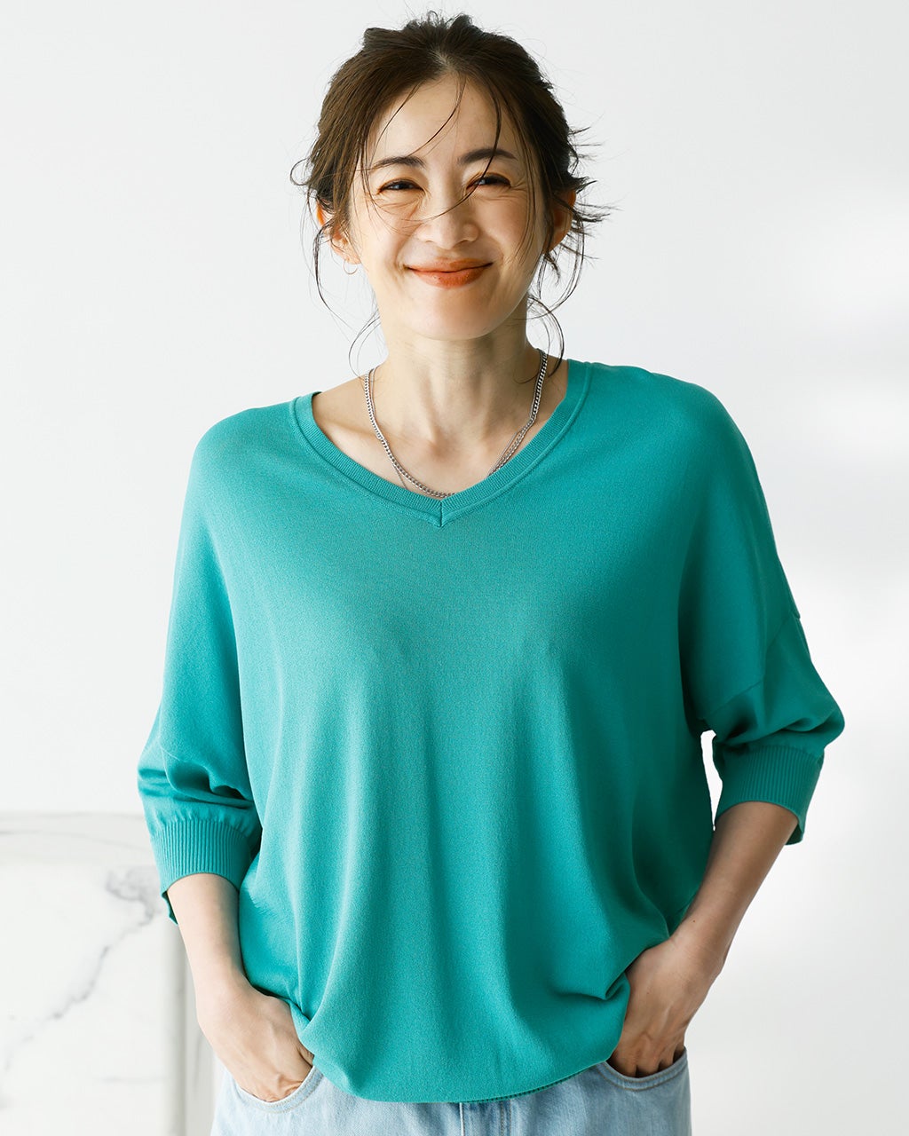 レディース 薄手 Vネック トップス パンツ 2点セット c3542 楽天市場】SALE Tシャツ カットソー レディース 深Vネック
