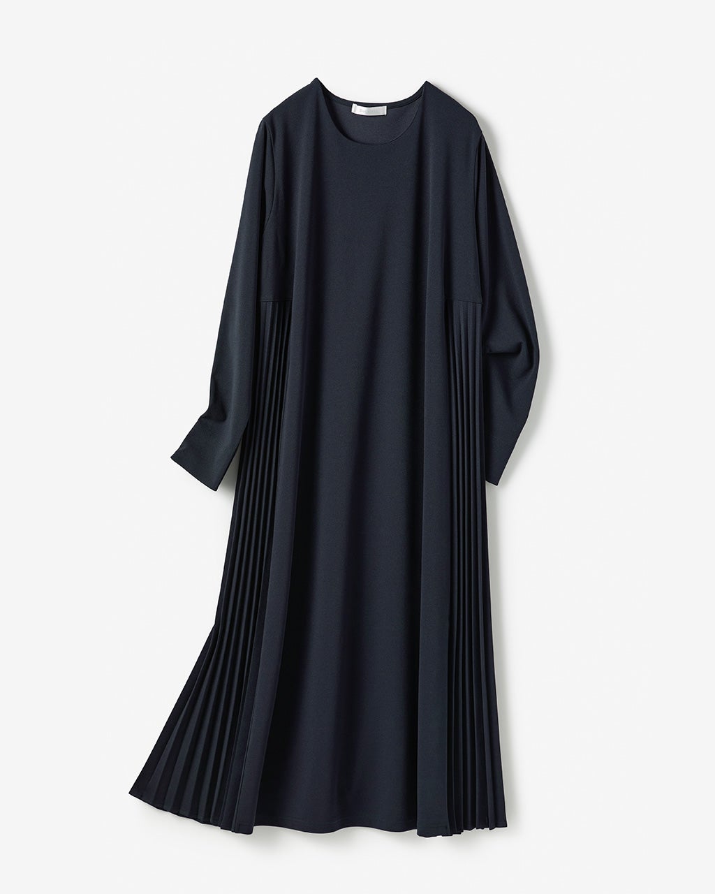 カットジョーゼット・サイドプリーツワンピース/DoCLASSE